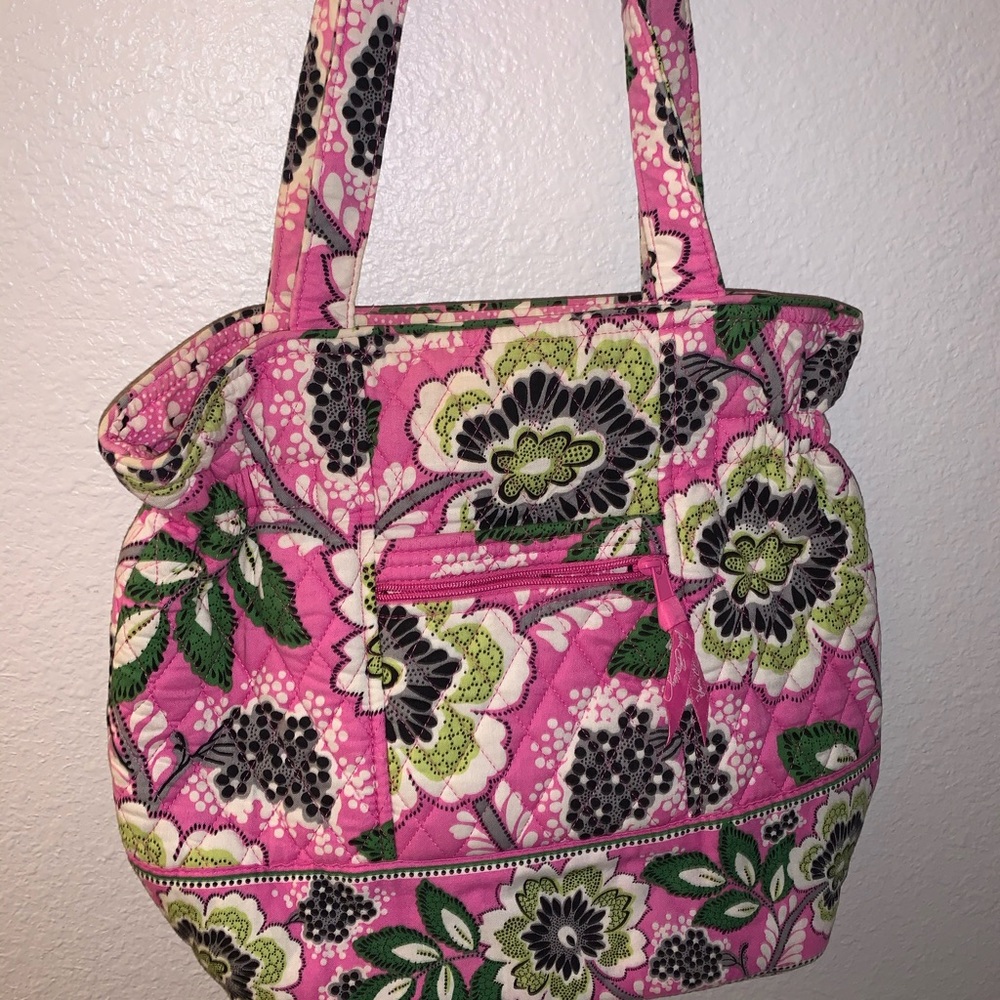 Vera Bradley Pink Tote Bag Purse